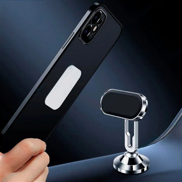 Suporte Celular Automotivo 360° Universal Magnético Para Carro Imã Veicular - Image 2